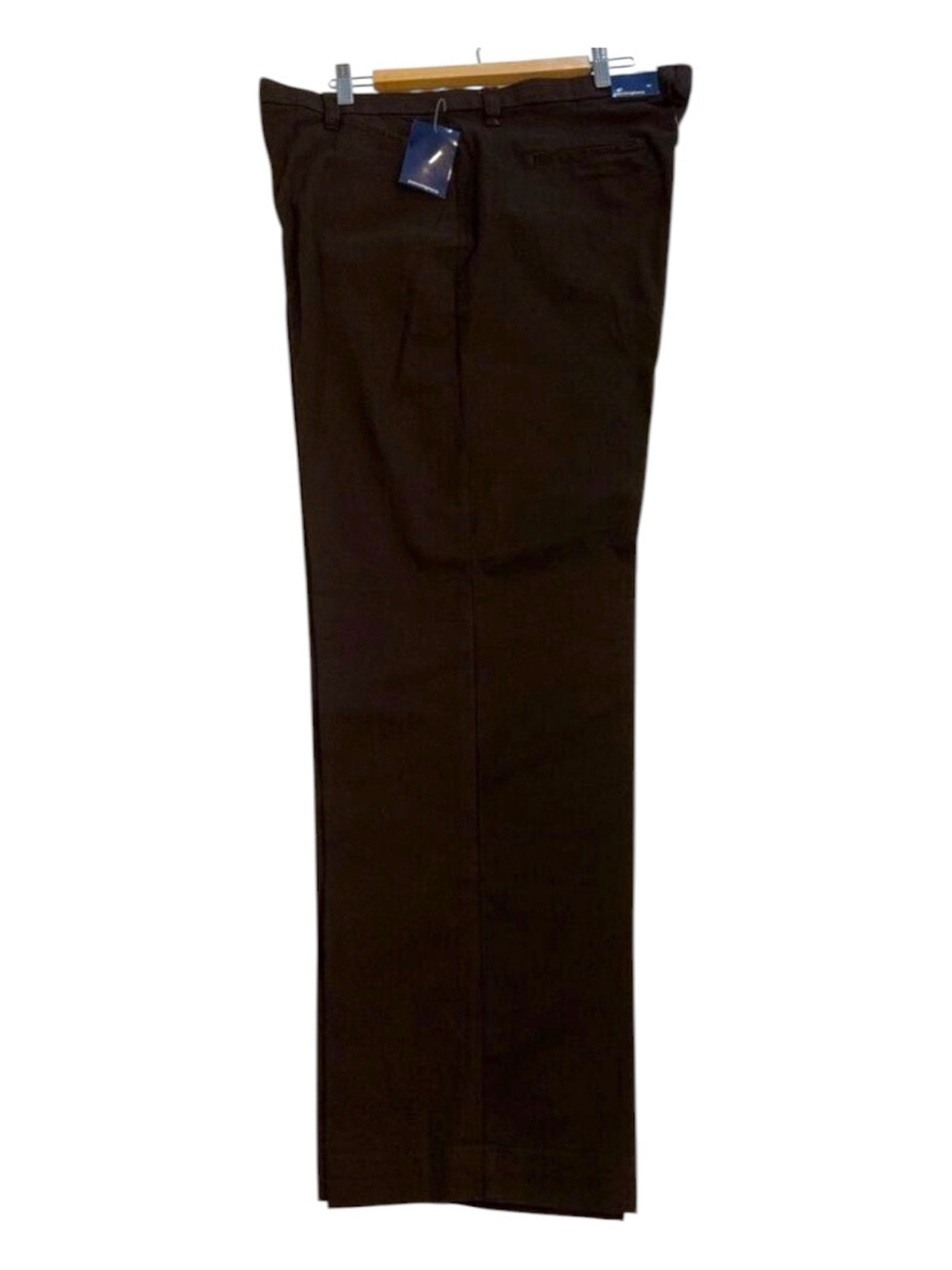 Pennington trouser pants Plus size brown stretch NWT straight leg Chicago size22